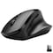 Delton Ergonomic Wireless Optical Mouse Adjustable DPI 6 Buttons, Right Handed DMERGS30-WB - alternate 1